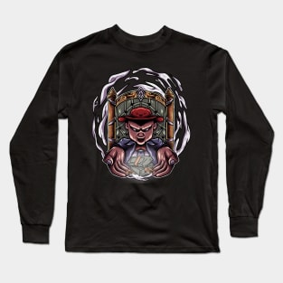 mafia illustration Long Sleeve T-Shirt